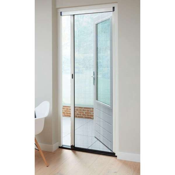 Bruynzeel Plissé hordeur G op maat 96x212-215 wit s900 Bruynzeel Plissé hordeur G op maat 96x212-215 wit s900