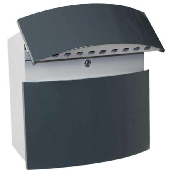 Brievenbus SP12-4 anth./silb Brievenbus SP12-4 anth./silb