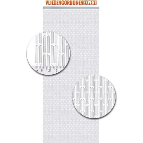 Vliegengordijnenexpert Hulzen - Vliegengordijn - 90x210 cm - Transparant Vliegengordijnenexpert Hulzen - Vliegengordijn - 90x210 cm - Transparant