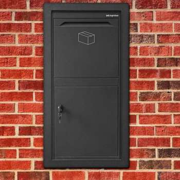 Pakketbrievenbus - Frontbox Inbouw-Stardust Graphitgrey