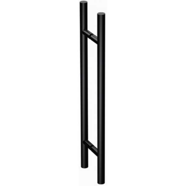 Bohle, deurgreep, dubbelzijdig, ø25, L500 x H400, zwart Bohle, deurgreep, dubbelzijdig, ø25, L500 x H400, zwart