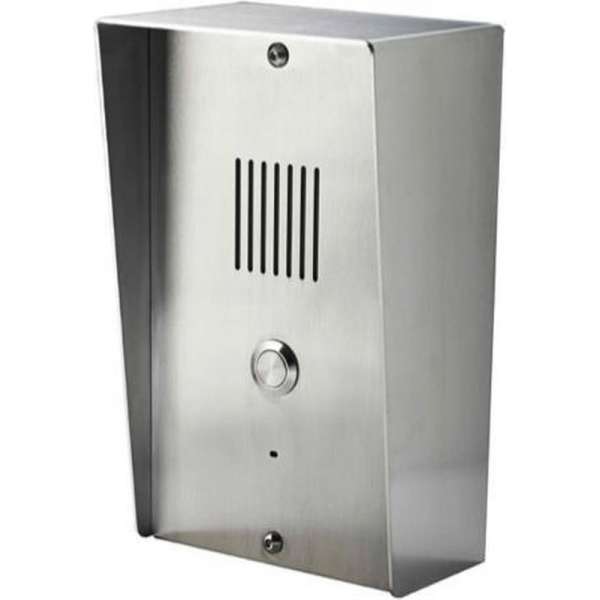 GSM intercom van rvs - vandaalbestendig - eenvoudige installatie via sms GSM intercom van rvs - vandaalbestendig - eenvoudige installatie via sms