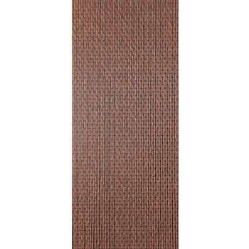 Sun-arts Vliegengordijn Gevlamd Hulzen 210 X 90 Cm Pvc Bruin