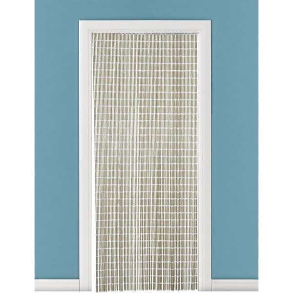 Vliegengordijn/deurgordijn PVC tube beige - 90 x 220 cm - Insectenwerende vliegengordijnen Vliegengordijn/deurgordijn PVC tube beige - 90 x 220 cm - Insectenwerende vliegengordijnen