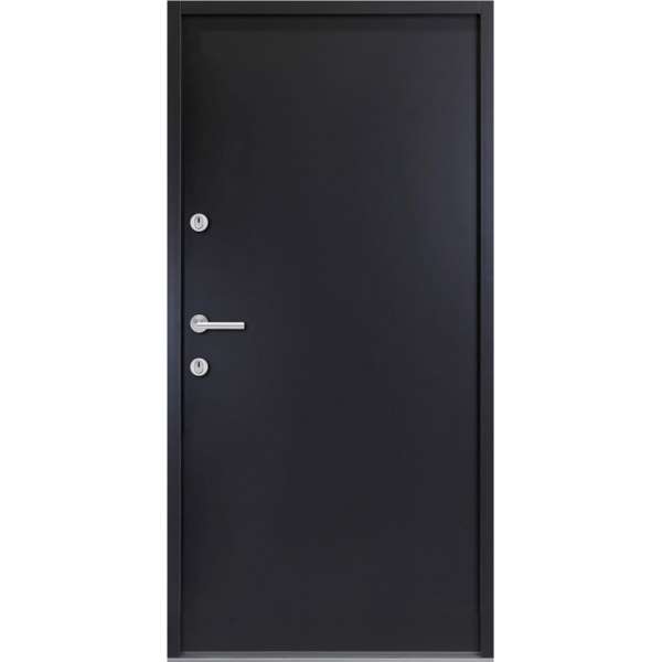 vidaXL Voordeur 90x200 cm aluminium antraciet vidaXL Voordeur 90x200 cm aluminium antraciet