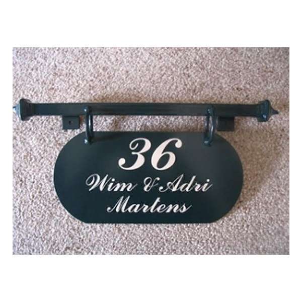 Klassiek Uithangbord Beauty - 47 x 20 cm - Groen Klassiek Uithangbord Beauty - 47 x 20 cm - Groen