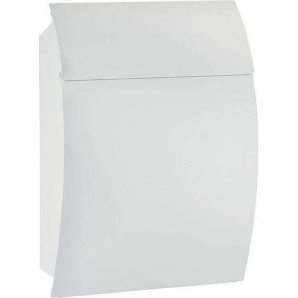 Rottner Brievenbus Harrow Wit - 46x32x10,5cm Rottner Brievenbus Harrow Wit - 46x32x10,5cm