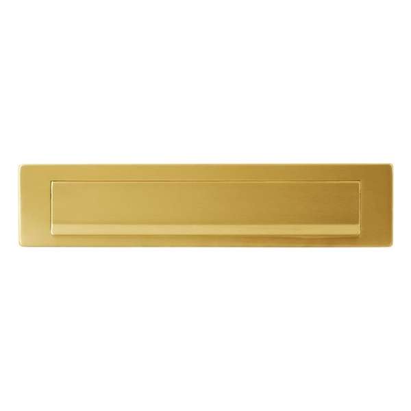 GPF Briefplaat 340x77 met valklep 280x45mm GPF Briefplaat 340x77 met valklep 280x45mm