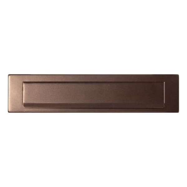 Briefplaat rechthoekig Bronze blend 340x77 mm Briefplaat rechthoekig Bronze blend 340x77 mm
