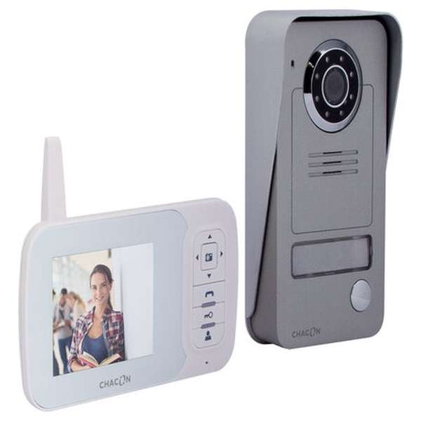 Chacon Draadloze digitale videofoon met 3.5" LCD scherm Chacon Draadloze digitale videofoon met 3.5" LCD scherm