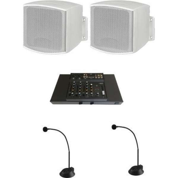 Monacor BEZOEKERS-intercom / Loket-Intercom / Balie-Intercom - set 2 Monacor BEZOEKERS-intercom / Loket-Intercom / Balie-Intercom - set 2