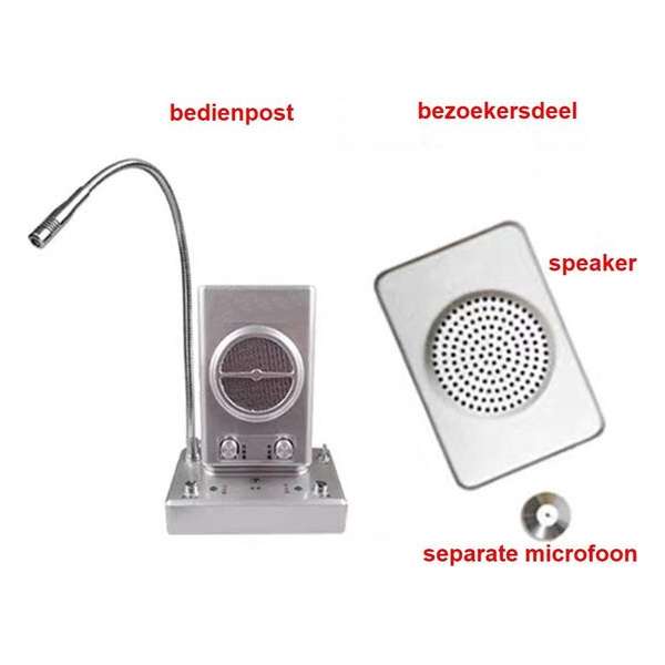 LOKET-INTERCOM / BALIE-INTERCOM - 10 Watt SPEAKER - intercoms