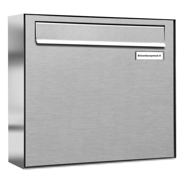 Brievenbus groot inbouw 1 adres RVS Brievenbus groot inbouw 1 adres RVS