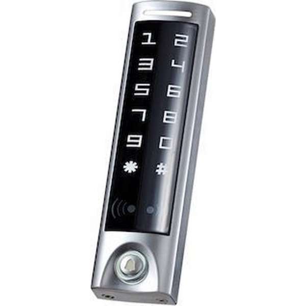 YLI YK-1068A stand alone toegangscontrole touch keypad, RFID kaartlezer, verlichting en deurbel geschikt voor buiten YLI YK-1068A stand alone toegangscontrole touch keypad, RFID kaartlezer, verlichting en deurbel geschikt voor buiten