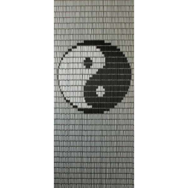Sun-arts Vliegengordijn Yinyang Hulzen 210 X 90 Cm Pvc Zwart/wit Sun-arts Vliegengordijn Yinyang Hulzen 210 X 90 Cm Pvc Zwart/wit