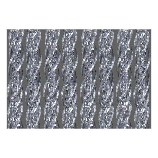 Vliegen deurgordijn transparant 90 x 220 cm - Vliegenwerend Vliegen deurgordijn transparant 90 x 220 cm - Vliegenwerend