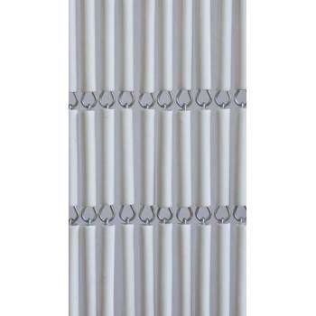 Vliegengordijnenexpert Hulzen - Vliegengordijn - 90x210 cm - Wit