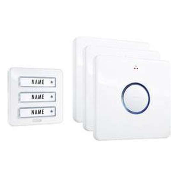 m-e modern-electronics 41097 Complete set voor Draadloze deurbel m-e modern-electronics 41097 Complete set voor Draadloze deurbel