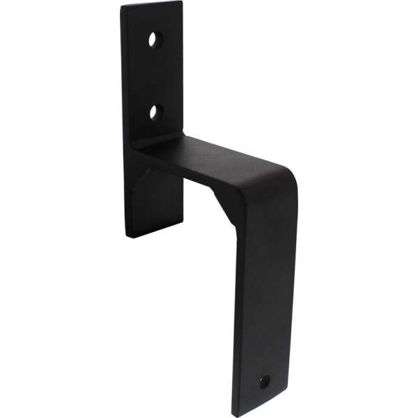 Intersteel Set van 5 wandsteunen voor dubbele schuifdeuren mat zwart Intersteel Set van 5 wandsteunen voor dubbele schuifdeuren mat zwart