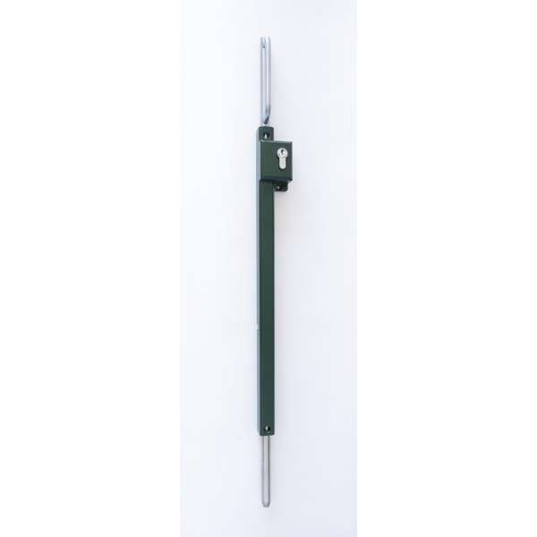 MAXI GRENDEL 800MM. AFSLUITBAAR GROEN MAXI GRENDEL 800MM. AFSLUITBAAR GROEN