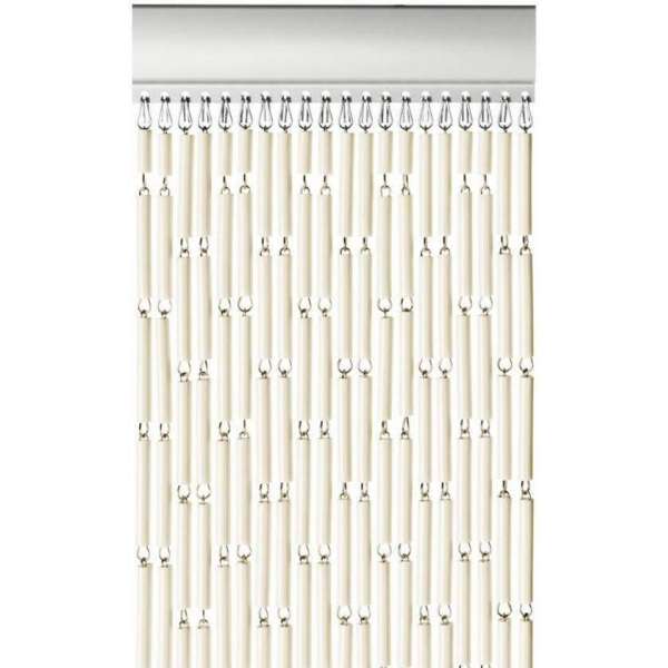 Wicotex - Vliegengordijn Tubes - 100x232 cm - Ecru Wicotex - Vliegengordijn Tubes - 100x232 cm - Ecru