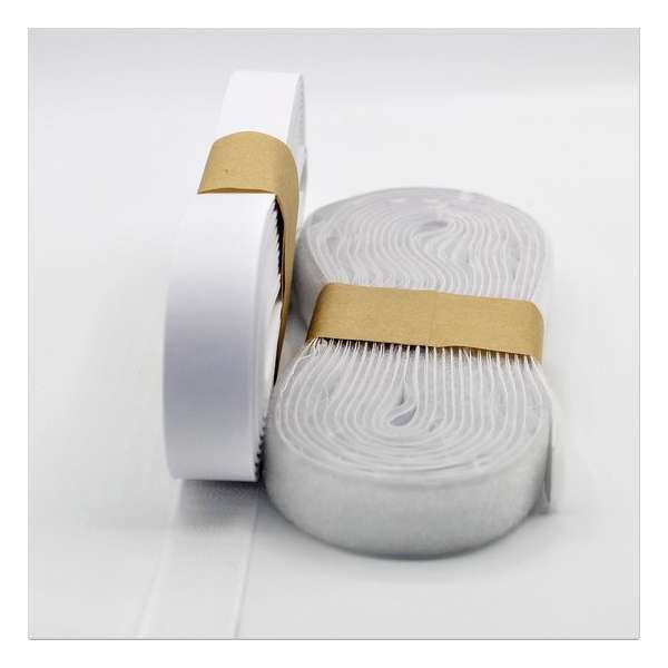 5 METER Zelfklevend Klittenband – Witte Velcro - 2 x 5 m - 2 cm breed 5 METER Zelfklevend Klittenband – Witte Velcro - 2 x 5 m - 2 cm breed