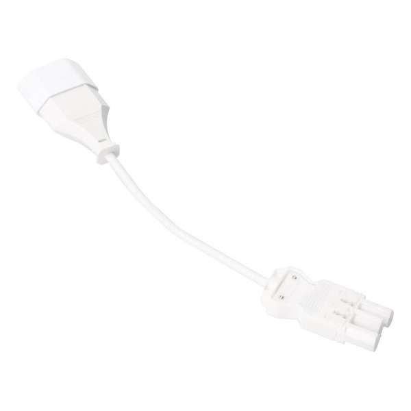 LED's Light Adapter GST18 naar Europlug (EU STEKKER) - 10 cm - Wit LED's Light Adapter GST18 naar Europlug (EU STEKKER) - 10 cm - Wit