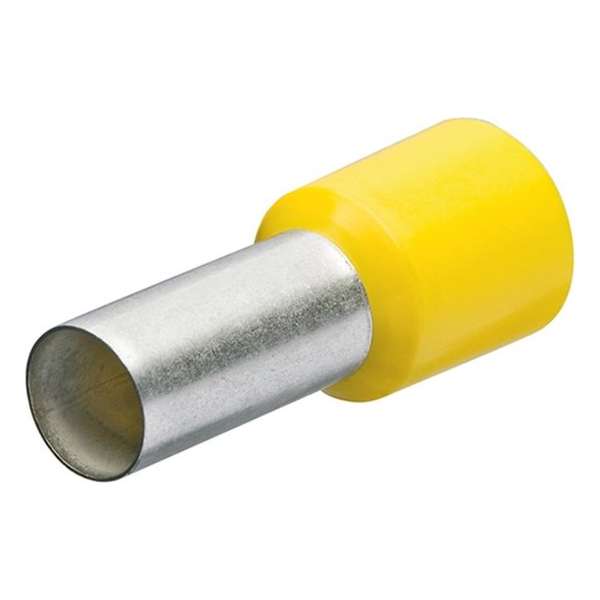 Knipex 9799336 Adereindhuls - Kunststof kraag - 10AWG - 6,00 mm² - Geel (100st)