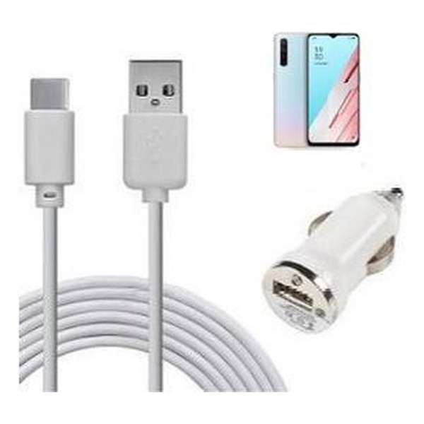 Oppo Reno 3 Autolader USB C Oppo Reno 3 Autolader USB C