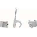 Kopp spijkerclip XmvK 10-14 mm grijs 25 stuks