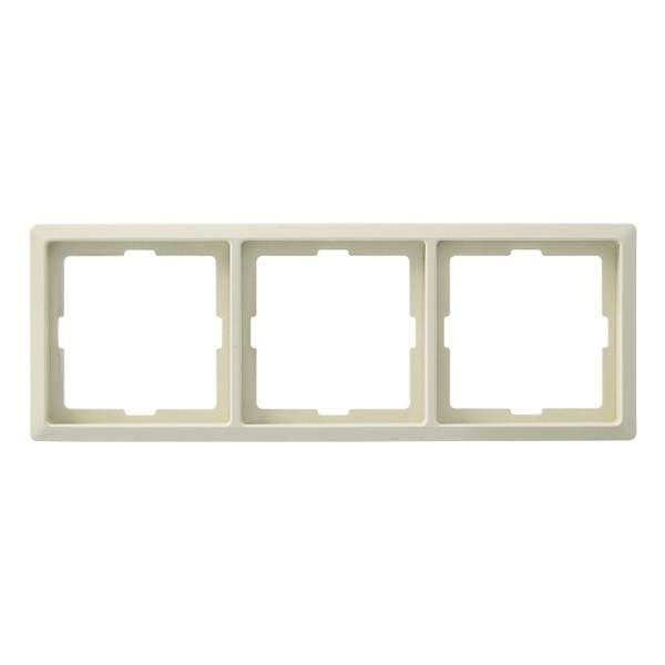 Schneider Merten Artec - Drievoudige afdekraam inbouw (Crème) Schneider Merten Artec - Drievoudige afdekraam inbouw (Crème)