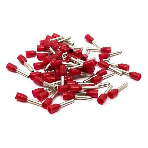 Klemko adereindhuls - 1 mm² - 50 stuks Klemko adereindhuls - 1 mm² - 50 stuks