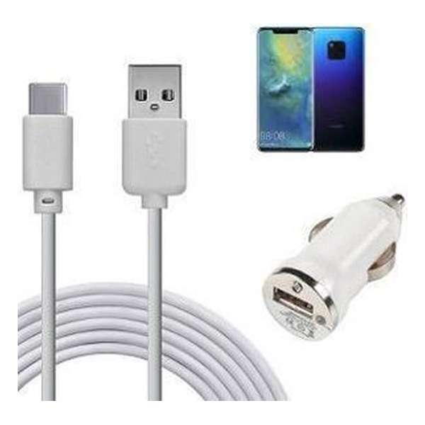 Huawei Mate 20 Pro Autolader USB C Huawei Mate 20 Pro Autolader USB C