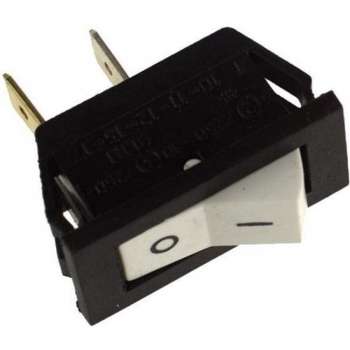 UNIVERSEEL - SCHAKELAAR 2 CONTACTEN 10 A  24 X 12 MM -