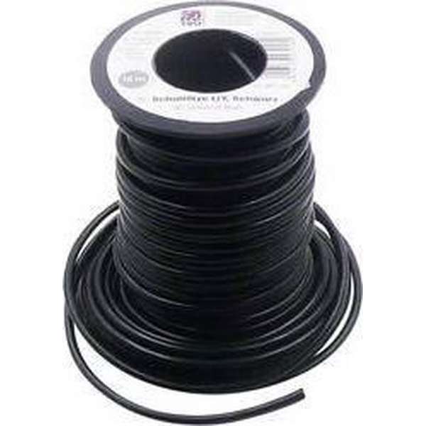 TRU COMPONENTS 1566842 Draad LiY 1 x 1.50 mm² Zwart 10 m TRU COMPONENTS 1566842 Draad LiY 1 x 1.50 mm² Zwart 10 m