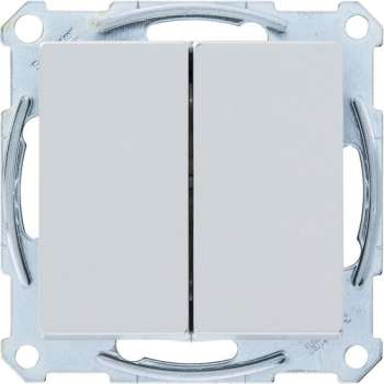 Schneider Electric System-M Serieschakelaar aluminium