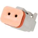 Tirex deutsch connector huls voor bus - 2 polig / 2P