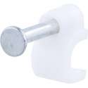 Kabelclip – rond – 4 mm – wit – 300 stuks