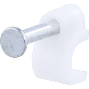 Kabelclip – rond – 4 mm – wit – 300 stuks