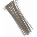 Tie-wraps wit 28 cm 200 stuks - Kabelbinders