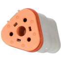 Tirex deutsch connector huls voor bus - 3 polig / 3P