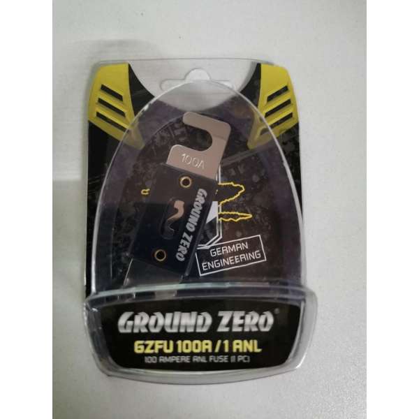 GROUNDZERO zekering 100a/ 1 ANL GROUNDZERO zekering 100a/ 1 ANL