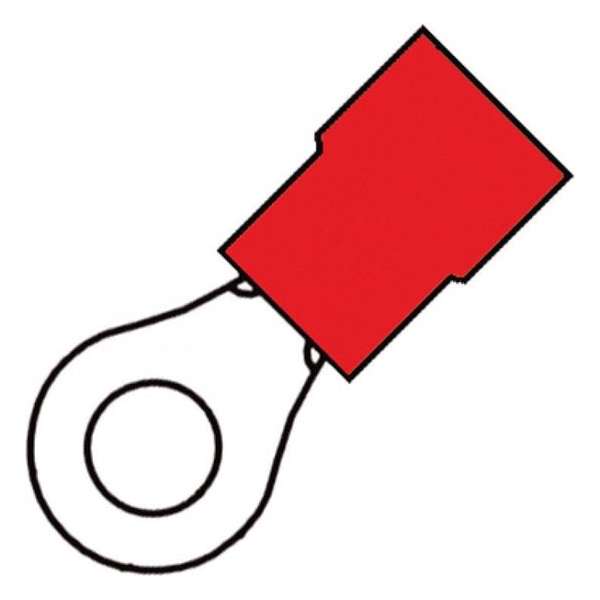 Elektrofix kabelschoenoog a1553r 5,3 mm 10 st Elektrofix kabelschoenoog a1553r 5,3 mm 10 st
