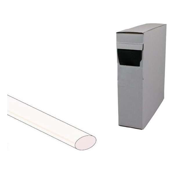 Krimpkous Transparant 9,5mm - 4,75mm Rol van 15 meter Krimpkous Transparant 9,5mm - 4,75mm Rol van 15 meter