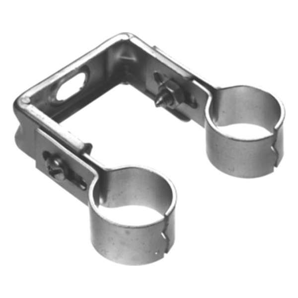 WALR dubb pijpbeugel BIS Duplo, uitw buisdiam 22mm, pijpbeugel staal WALR dubb pijpbeugel BIS Duplo, uitw buisdiam 22mm, pijpbeugel staal