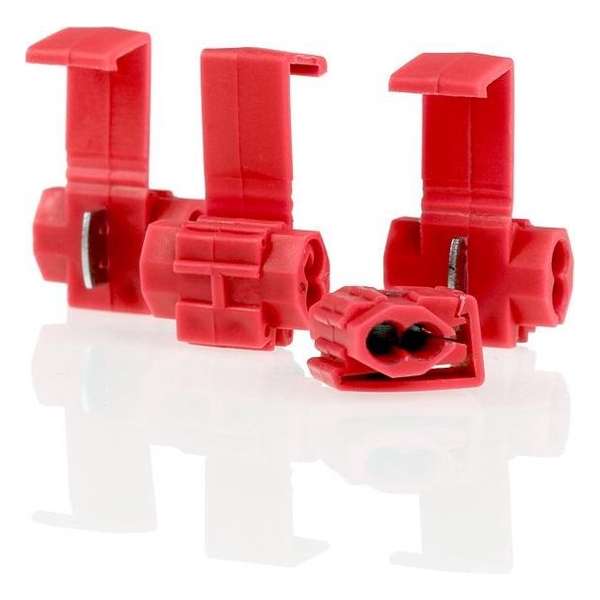 Kabelverbinders rood 0,5-1mm 5 stuks Kabelverbinders rood 0,5-1mm 5 stuks