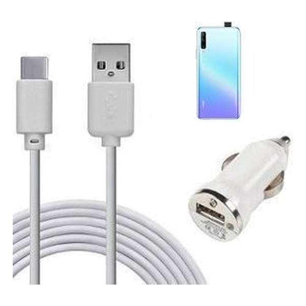 Huawei P Smart Pro Autolader USB C Huawei P Smart Pro Autolader USB C