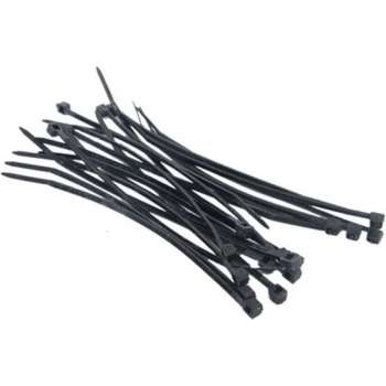 Kabelbinders 3.6 x 370 mm   -   zwart   -  zak 100 stuks   -  Tiewraps   -  Binders