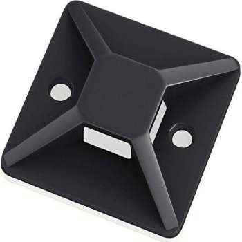 Kabelbinder | 20 x 20 mm | 100 stuks | Zwart | Allteq