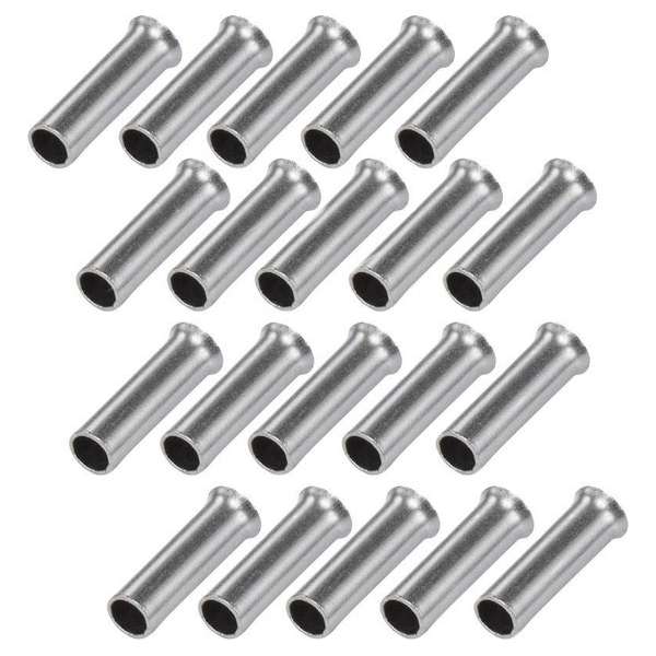 Adereindhulzen 0.75mm 20 stuks metaal Adereindhulzen 0.75mm 20 stuks metaal